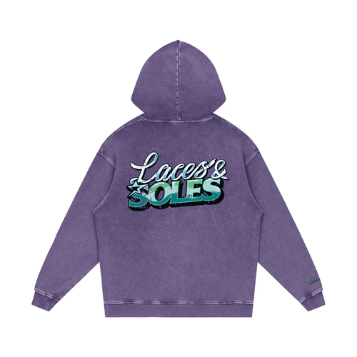 Purple Laces & Soles Hoodie
