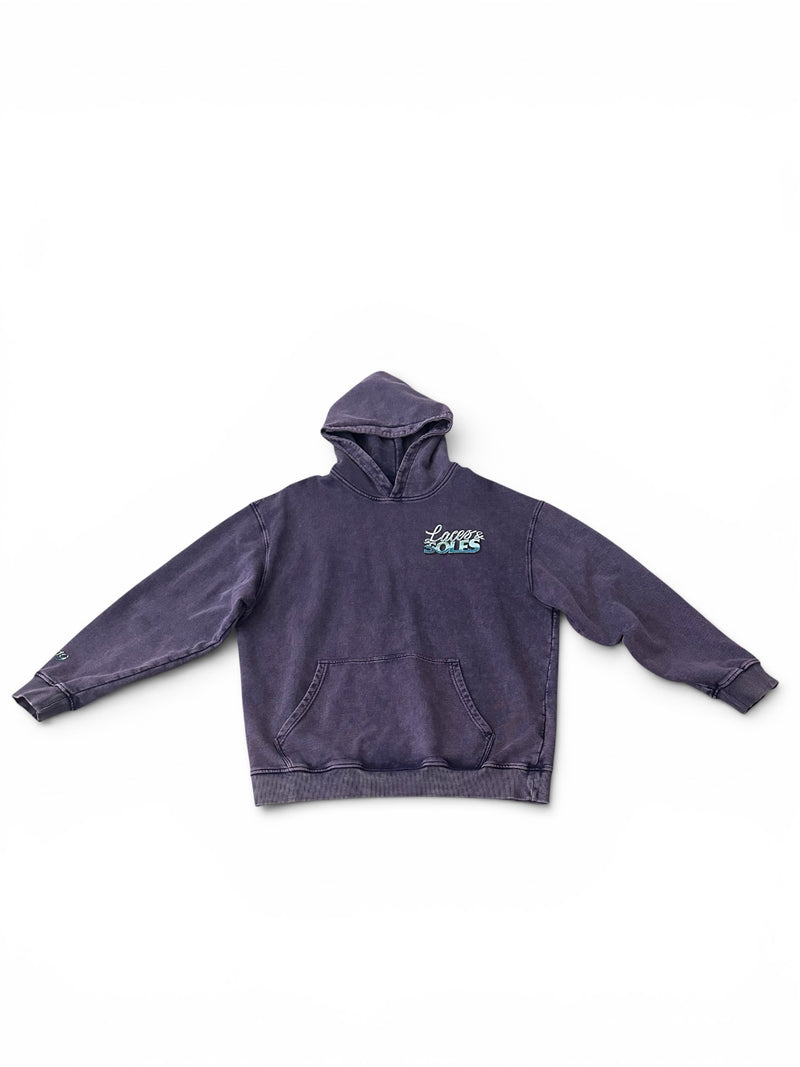 Purple Laces & Soles Hoodie