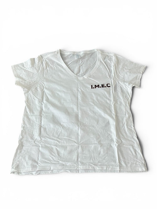 I.M.E.C. V-neck T-shirt